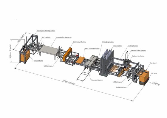 качество  MDF Boards HDF Boards Laminate Hot Press Machine For Plywood 1600 Ton завод
