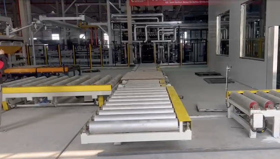 Купить 4×8 Искусственная доска MDF Машина для прессы с коротким циклом Автоматическая линия Производство панелей на основе дерева online manufacture